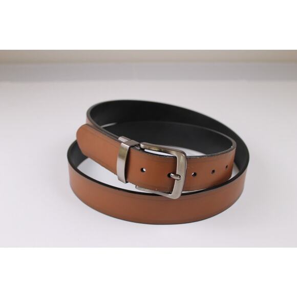 Dickies Brown Leather Belt Size 46 - 48 Casual Career Work - Picture 1 of 3